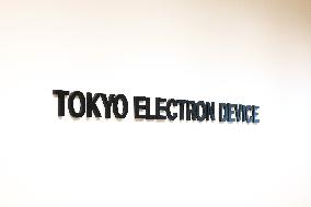 Tokyo Electron Device signboard and logo